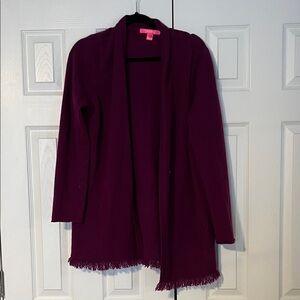 Women's Purple cardigan